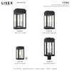 Livex Lighting York 2 - Light Wall Light in  Black - 3 of 4