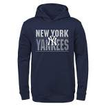 Mlb New York Yankees Boys' White Pinstripe Pullover Jersey : Target