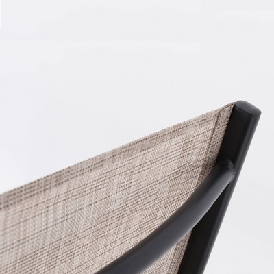 Set of 2 Adjustable Aluminum Chaise Lounge Chairs with Earth Fabric