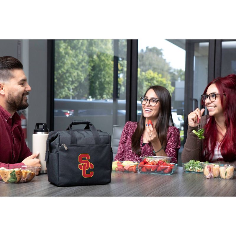 NCAA USC Trojans On The Go Lunch Cooler - Black, 3 of 5