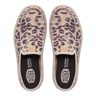 Обувь HEYDUDE Women Austin Lift Classic , Taupe Leopard, 7 — фото 3