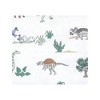 Hudson Baby Infant Boy Cotton Flannel Receiving Blankets Bundle, Boy Dino World, One Size - 3 of 4