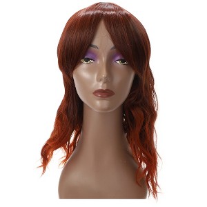 Unique Bargains Women's Curly Wigs with Wig Cap 14" - 1 of 4