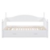 Twin Size Daybed with Twin Size Trundle and Two Storage Drawers for Bedroom or Guest Room - 4 of 4