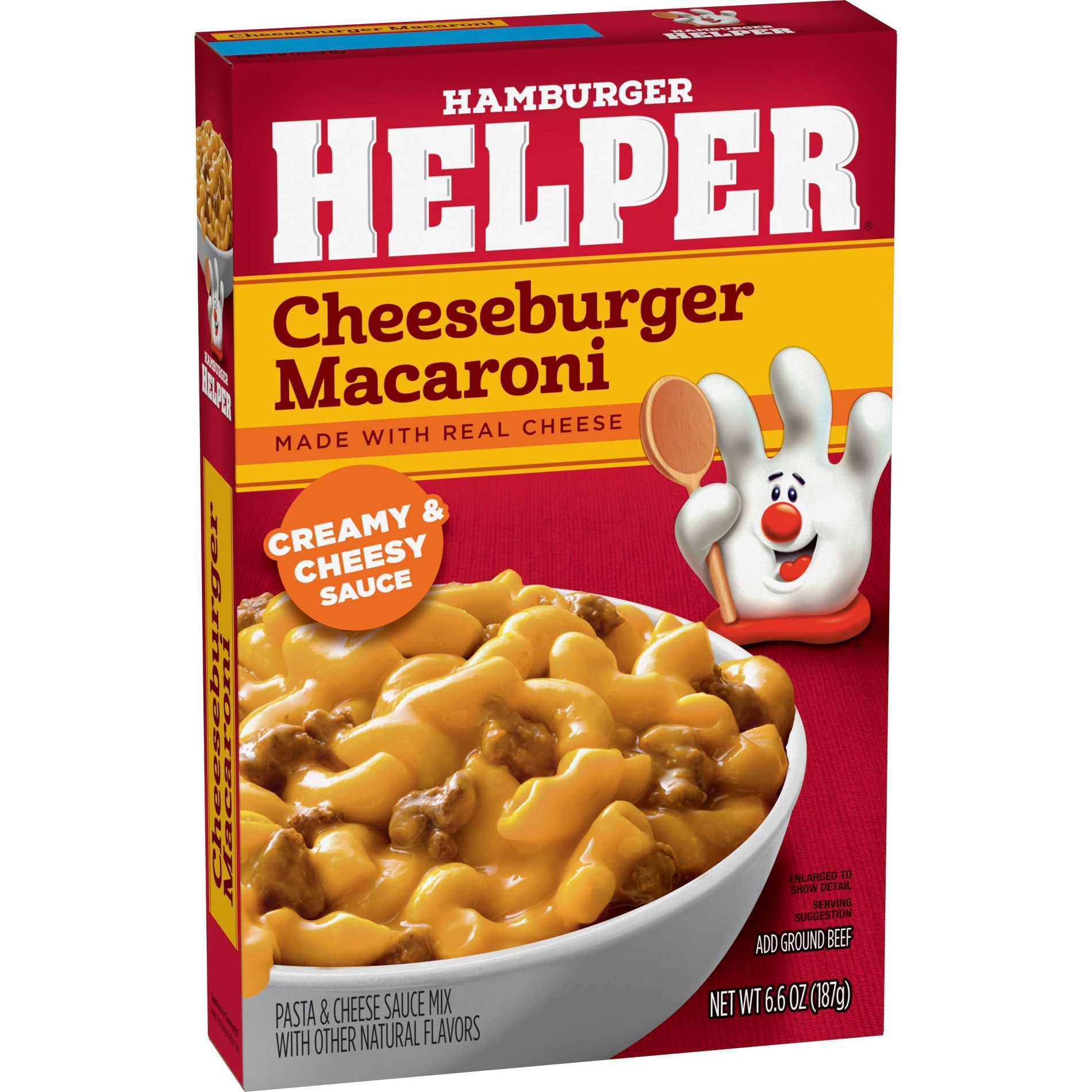 Hamburger Helper Cheeseburger Macaroni Pasta Meal Kit - 6.6oz