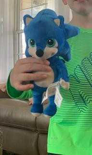 sonic plush target