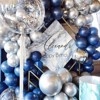 PartyWoo Balloons Blue Silver Navy 18 12 10 5 Inch 142 pcs - 3 of 4