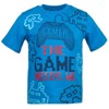 Funstuff Dinosaur Animal Video Game Astronaut Truck Athletic Truck T-Shirt & Mesh Shorts Outfit Toddler to Little Kid - 3 of 4