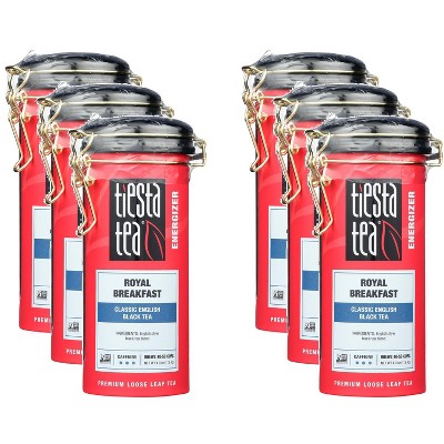 Tiesta Tea Tea Royal Breakfast Energy - Case of 6 - 4 oz