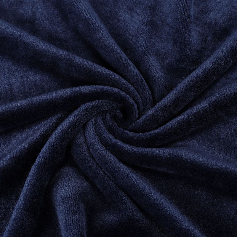 PiccoCasa Flannel Fleece Soft Luxury Bed Blankets 1 Pc, 5 of 7
