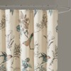 SEVOBAL Shower Curtain Printed Cotton Shower Curtain Shower Curtains for Bathroom Luxury Weighted Polyester Cloth Bath Curtain, Beige, 72"*72"*0.13" - 3 of 4
