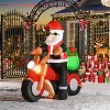 Hrinhom Outdoor Christmas Inflatable Decoration With Lights - 3 of 4