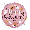 LoonBalloon 2-Pcs Standard Halloween Disco Holographic Foil Balloons with 4 Latex Balloons – Spooky Party Decoration Set - 2 of 4