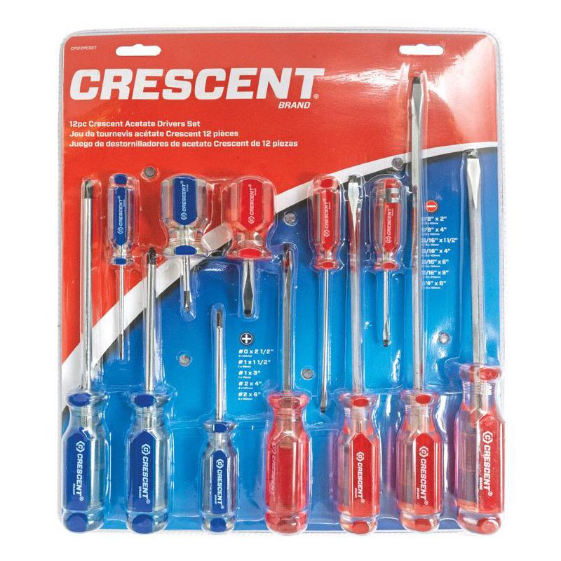 Crescent Phillips/Slotted Screwdriver Set 12 pc, 1 of 2