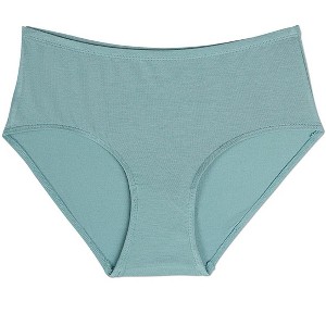 Memoi 3 Pair Women's Luxe Modal Blend Brief Panties - 1 of 2