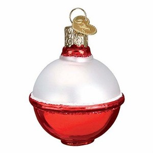 Old World Christmas Blown Glass Ornament for Christmas Tree, Fishing Bobber - 1 of 1