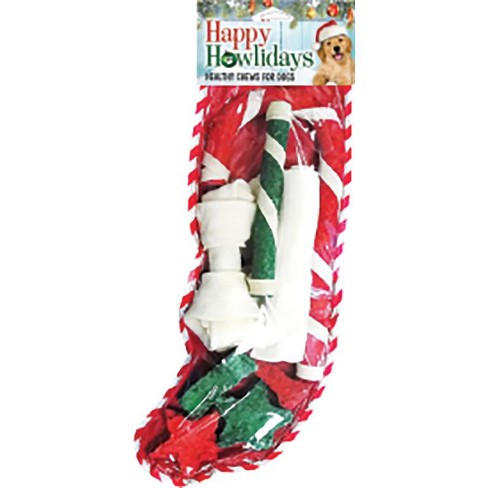 Midlee Toy Filled Christmas Dog Stocking Gift Set