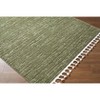 Livabliss Nora 7'10"x10' Rectangle Woven Indoor Area Rugs Olive: Stain-Resistant Polypropylene, Solid Pattern, Machine Made - 4 of 4