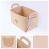 REGALWOVEN Premium Material Collapsible Design Spacious Capacity Versatile Use Open Storage Bins 3 Pcs - 2 of 4