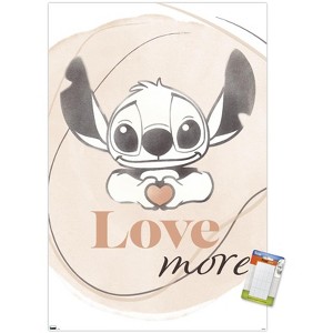 Trends International Disney Lilo and Stitch - Love More Unframed Wall Poster Prints - 1 of 4