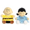 Aurora® Palm Pals™ Peanuts Duo 5" Inch Plush Set, Charlie Brown & Lucy - 2 of 4