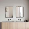 MAYEERTY Metal Framed Rectangular Bathroom Mirror for Wall - 3 of 4