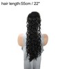 Unique Bargains Women's Latin American curly ponytail long hair Hair Extensions High Temperature Fiber 22IN 1 Pc - 4 of 4