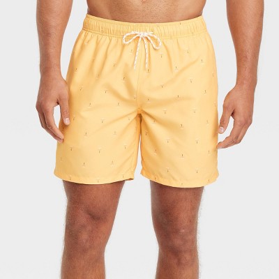 Paul Smith Daisy-print swim shorts - Yellow
