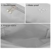 Unique Bargains Women PU Leather Waterproof Cosmetic Case Makeup Bag L Size 1 Pc - 3 of 4