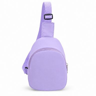 Alilang Adjustable Sling Bag with Front Zip Pocket for Travel