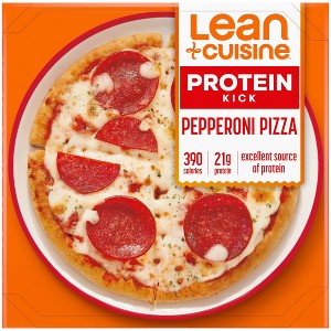 Lean Cuisine Protein Kick Pepperoni Frozen Pizza - 6oz - 1 of 4