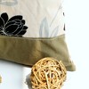 Slickblue Linen Decorative Pillow Cushion - Stylish Patchwork Floor Pillow, 19.7x19.7 inches, 2 Design Options - 4 of 4