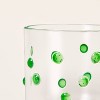 10.14oz 4pc Polka Dot Acrylic Lowball Drinkware Set Green/Cream/Pink/Blue - kate spade new york x Target - 3 of 4