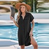 Women's Collared Front Button Mini Dress - Cupshe - 2 of 4