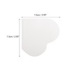 Unique Bargains Portable Nail Art Palette Clear Silver Tone 1 Set - 4 of 4