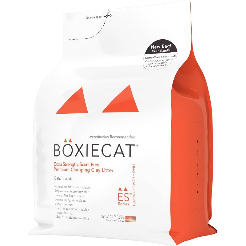 Boxiecat Extra Strength Scent-Free Premium Clumping Litter - 28lbs, 1 of 11