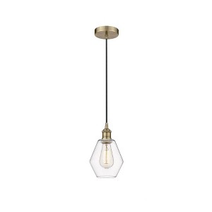 Cindyrella - 1 Light Mini Pendant In Industrial Style-10.25 Inches Tall and 6 Inches Wide - 1 of 1