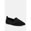 Abedi Rhinestone Embellished Pull Tab Women Loafers - 2 of 4