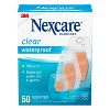 Nexcare Waterproof Bandages - Clear - Assorted Sizes - image 2 of 4