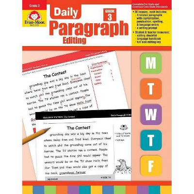 Daily Paragraph Editing Grade 3 - (Paperback)