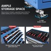 Tool Cart With 7 Organizer Tray Divider Set & Wheels, Large Rolling Tool Box Organizer For Garage, Workshop, Home Crafts - 2 of 4