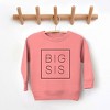 The Juniper Shop Big Sis Square Toddler Graphic Sweatshirt - 2 of 2