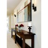 Beau Collection 1-Light Dimmable Wall Sconce - Glass Shade & Bronze Finish, 16.75" Tall - 4 of 4