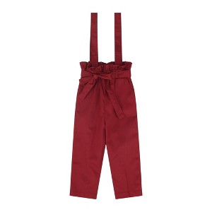 Mixed Up Clothing Baby Girl Tirantes Paperbag Romper - 1 of 4