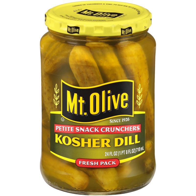Mt. Olive Kosher Dill Pickles - 24oz, 1 of 5