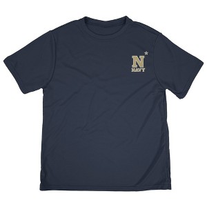 Boys' United States Naval Academy Sport T-Shirt Left Chest Logo - 1 of 4