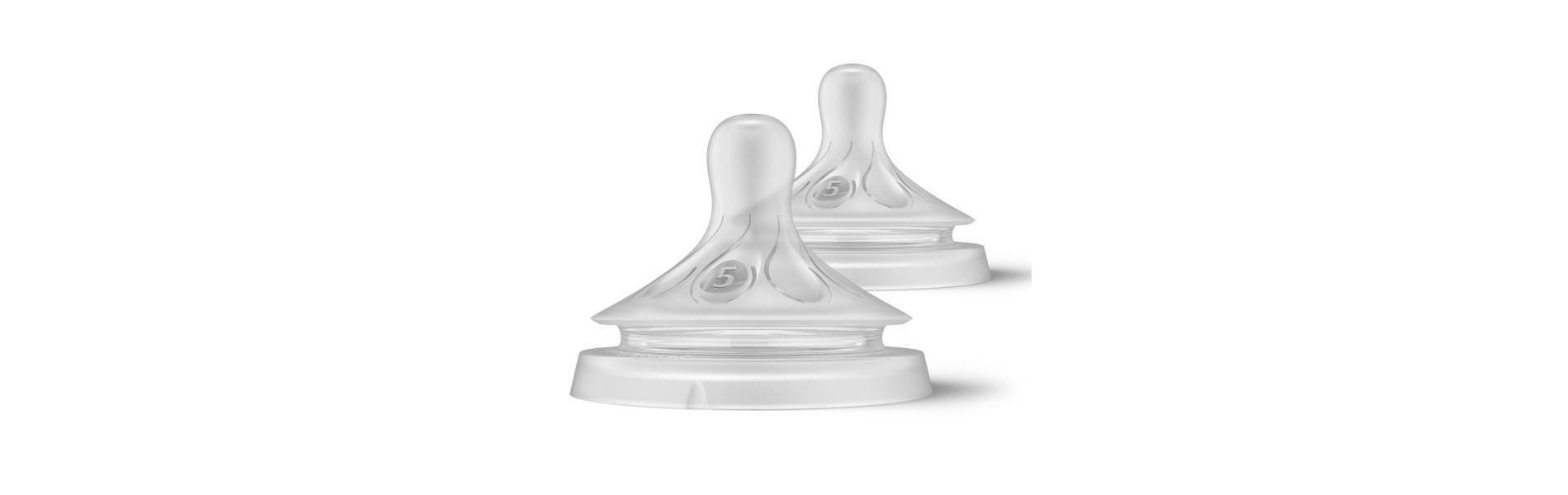 Philips Avent Natural Response Nipples - Extra Fast Flow - Flow 5 - 2pk