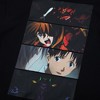 Evangelion Pilots Long Sleeve Black Hooded Sweatshirt - 3 of 4