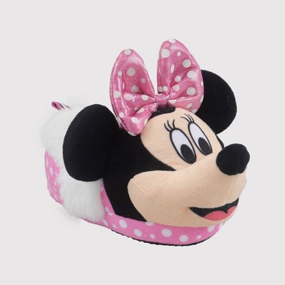 Toddler Girls' Disney Minnie Mouse Slippers - Pink