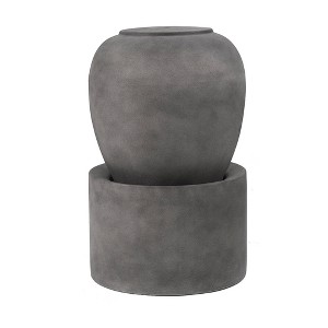 Gulches Garden Decor: Opt for 7"-42.25" High Fountain, Rustic Multi - 1 of 4